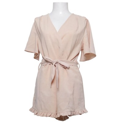 Lucca, Jumpsuit, Größe: L, Beige, Elasthan/Polyester, Einfarbig, Damen #PFo