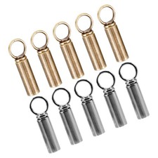 10 Pcs Punte Dei Lacci Delle Scarpe Ferma Cordoncino Chiusure Estremità Cavo