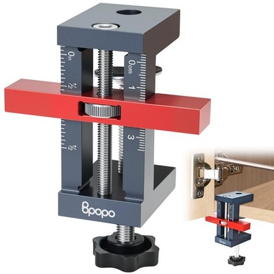 Cabinet Door Mounting Jig, Adjustable Aluminum Alloy Installation Positioner ...