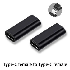 2PCS USB-C Female to Female Coupler 10Gbps USB 3.1 Type C Extension Adapter
