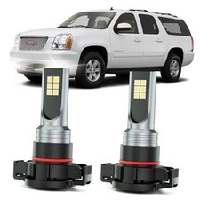 XFLHEHD Yukon LED Fog Lights Fits for 2007-2014 GMC Yukon, 6500K Cool White