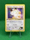 Giovanni's Meowth 1st Edition 74/132 NM Gym Challenge Near Mint Pokémon Card