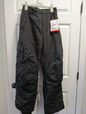 TRBN WOMEN'S WINTERWORKS INSULATED BLACK SNOW PANTS SIZE LARGE