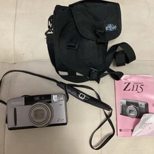 Canon Sure Shot Z115 35mm Auto-Focus Point & Shoot Film Camera Tested And Works