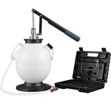 POMPA SPURGO OLIO CAMBIO AUTO TRASMISSIONE ATF 7,5L KIT ADATTATORI + VALVOLE