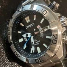Orologio Citizen Promaster Diver Solare Radiocontrollato 200m Polso 17cm