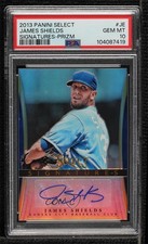 2013 Select Signatures Silver Prizm 20/25 James Shields PSA 10 GEM MT Auto 0e2x