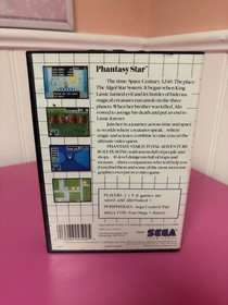 Phantasy Star - Sega Master System  (Tested & Working)VGC with Manual and Poster