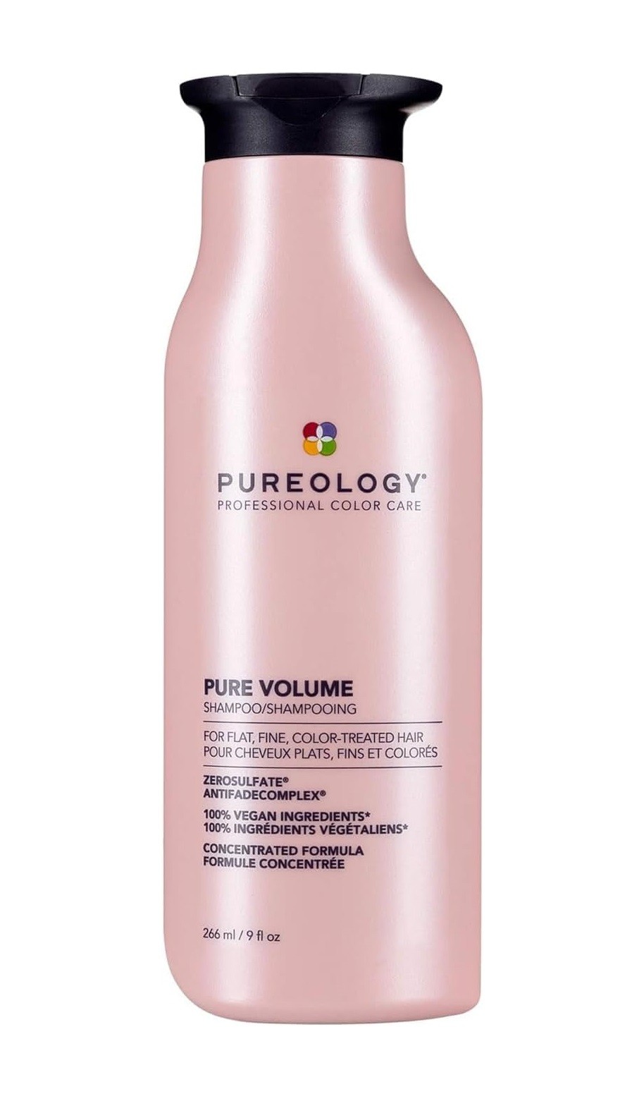 Pureology Pure Volume Shampoo 266ml  For Flat, Fine, Colour-Treated Hair