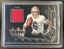 2025 Panini Rookies & Stars Joe Montana Royalty Jersey #R-JMA 49ers