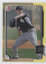 2015 Bowman Prospects Yellow James Dykstra #BP45 0c4