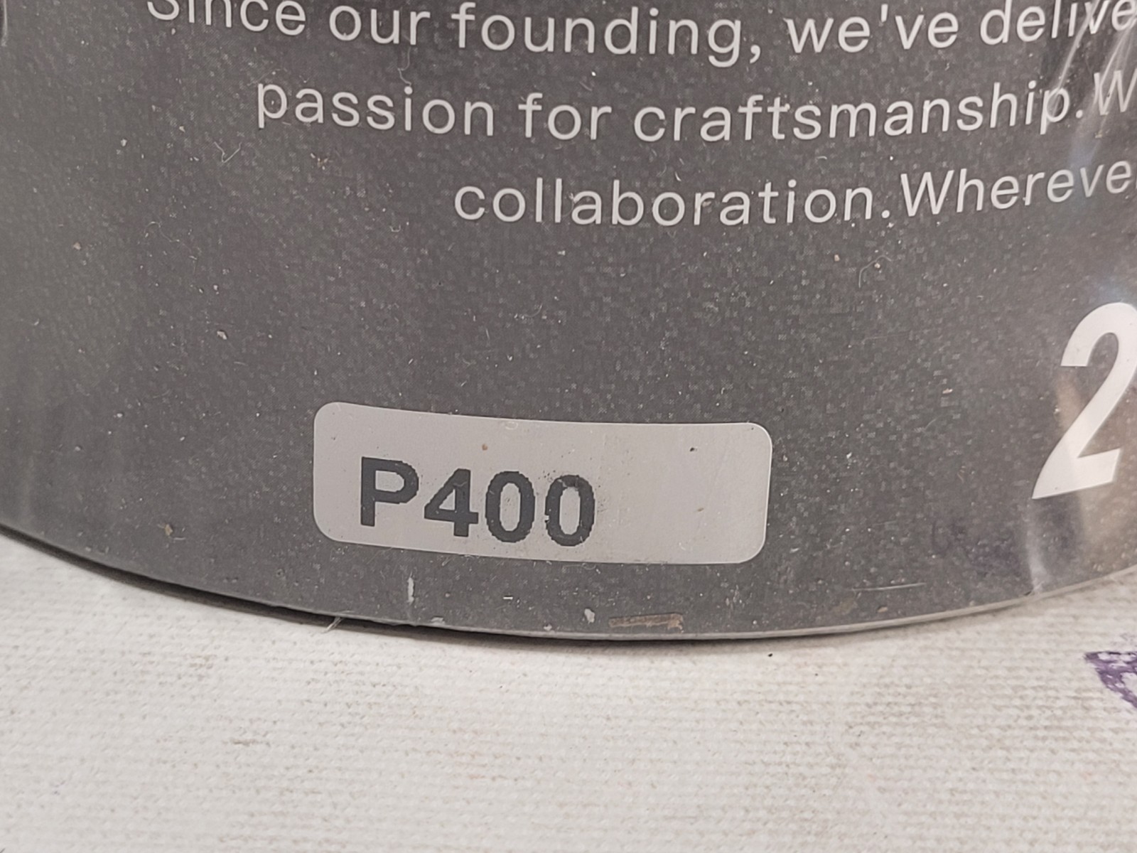 BAOST 400 Grit 2 3/4 Longboard 20yds Woodworking Long Self Adhesive Sandpaper