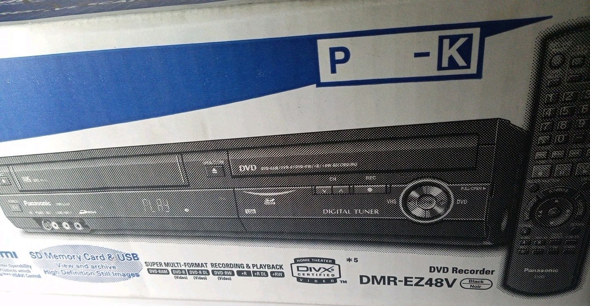 【used】Panasonic DMR-SW2000 DVDプレイヤー　2016 Amazon.com: Panasonic DMR-HS2 Progressive-Scan DVD Recorder