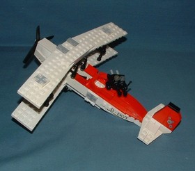 INDIANA JONES, FIGHTER PLANE ATTACK SET 7198 - LEGO - 2009 - USED