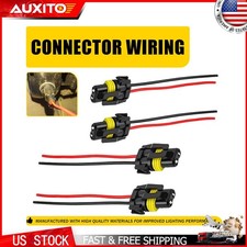 4pcs 9140 9145 H10 Wiring Pigtail Connector Harness Headlights Fog Lights Drl 4pcs 9140 9145 H10 Wiring Pigtail Connector Harness Headlights Fog Lights Drl