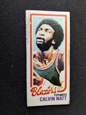 1980-81 Topps Basketball Card # 200 Calvin Natt - Portland Trailblazers (EX/NM)