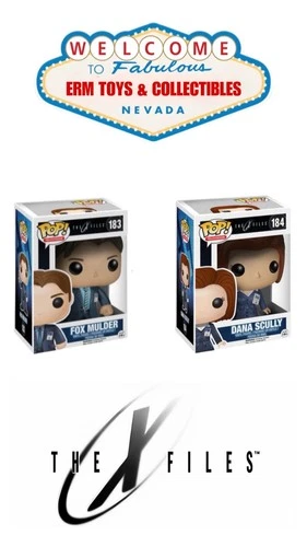 Funko Pop! Television: The X-Files - Fox Mulder & Dana Scully 2 Pop! Combo