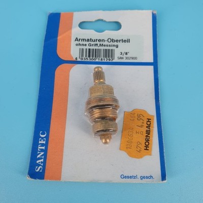 Armaturen Oberteil ohne Griff Messing dreiachtel Zoll NEU und OVP Santec