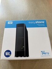 🔥 WD easystore 14TB External Desktop HDD USB 3.0 WDBAMA0140HBK-XA