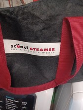 SCUNCI Steamer SS1000 w/Accessories & Bag Han...
