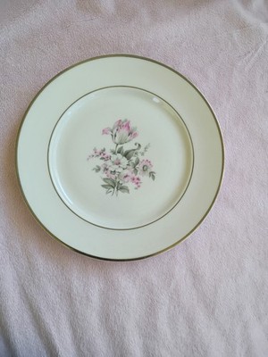 Vintage Emb1 Embassy Usa Vitrified China Floral 8'' Plate
