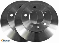 2X Bremsscheibe Vaico V40-40030 2 Bremsscheiben Hinterachse Hinten