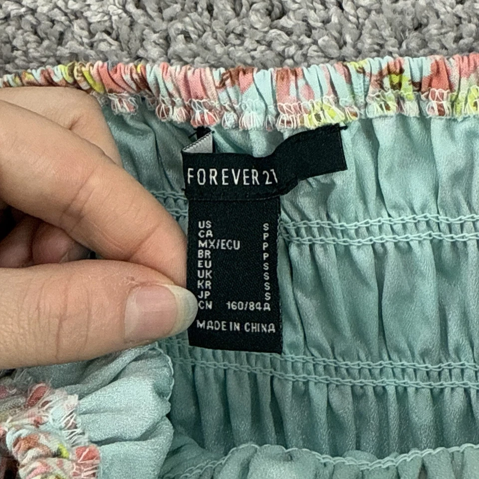 Vestido Campesino Lechera Cottagecore Manga Abullonada S Pradera Romántico Forever 21 Foto 2 de 4