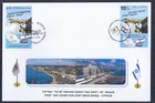 ISRAEL CYPRUS JOINT ISSUE 2023 BOTH STAMPS FDC AERIAL FIREFIGHTING