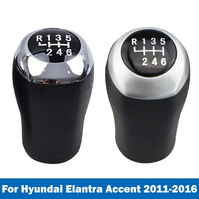 Perilla de cambio de marchas manual 6 velocidades para HYUNDAI Accent Verna Solaris sedán/HB Elantra Foto 2 de 4