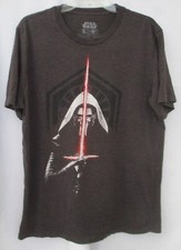 VINTAGE STAR WARS SITH LORD DARK GRAY T-SHIRT -SIZE XL