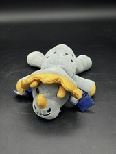 Dr. Brown Baby Triceratops Gray Pacifier Keeper Buddy Mini Dinosaur Plush Toy