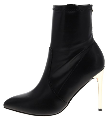 Tacones altos Buffalo SHIRIN SOCKBOOT para mujer tacón de centavo tacones de aguja negros - Imagen 6 de 7