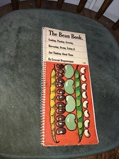 1972 Bean Book by C.Dragonwagon Tall Paperback 250 bean recipes Workman Books