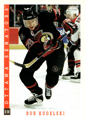 1993-94 Score Bob Kudelski #257 Senators