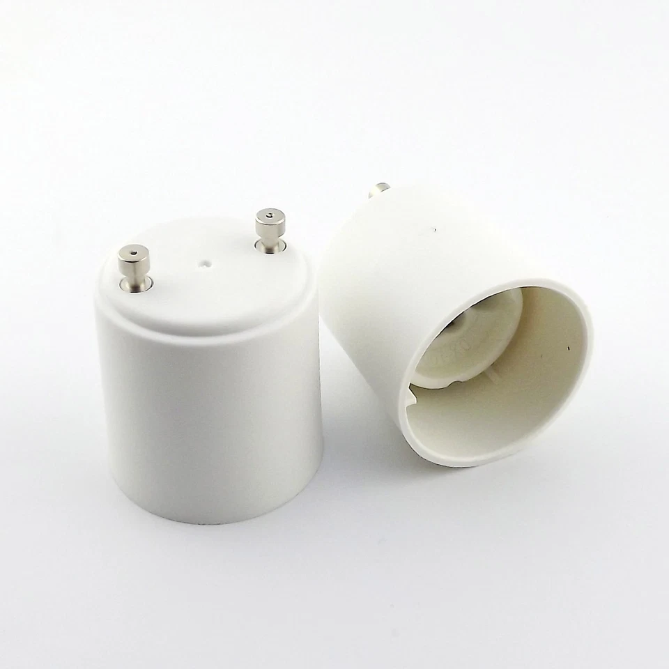 GU24 to GU10 Socket Base LED Halogen CFL Light Bulb Lamp Adapter Converter Hold - Image 4 of 4