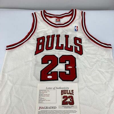 Michael Jordan Signed 1998 Pro Cut Chicago Bulls Jersey UDA & JSA