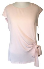 vince camuto Tie Front Pink Tunic Size XL