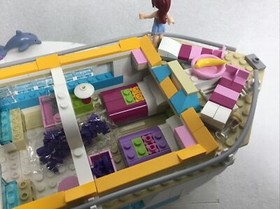LEGO Friends Dolphin Cruiser (41015) 99.5% complete no box/Instructions