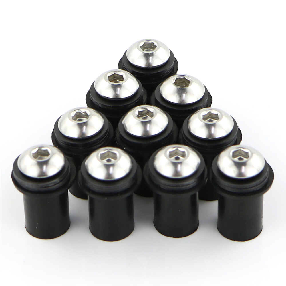 ND Windshield Screw Kit For Kawasaki Ninja ZX-6R, ZX-7R, ZX-9R, ZX