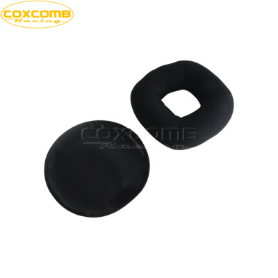 1X Universal Motorcycle Black Helmet Support Pad Service Pad Ring Protection Kit