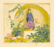 El Santo By Gustave Baumann Quality Print - Frame Me