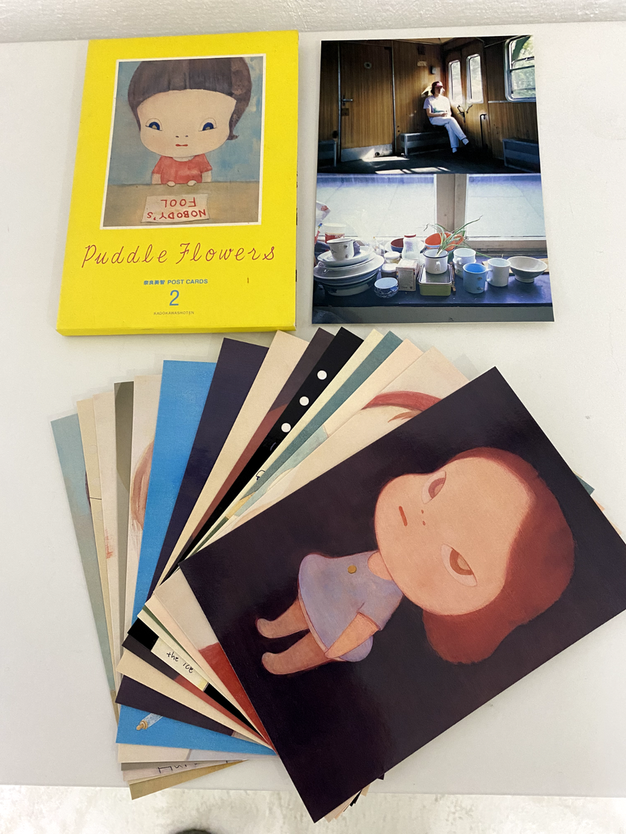奈良美智『Puddle Flowers 3』ポストカードセット