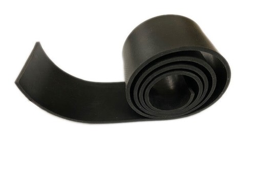 Gummistreifen 5mm Mit Gewebe - Hartgummi Für Industrie Und Handwerk