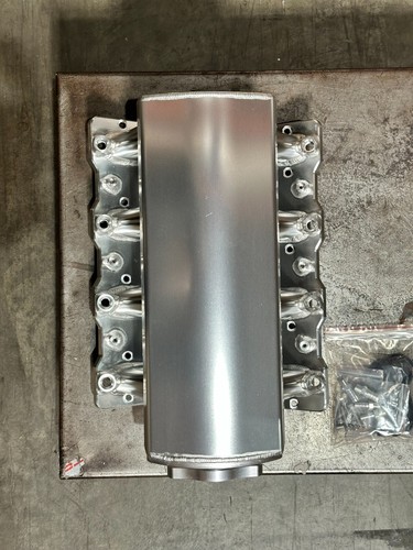 RMA81001-14 TSP Velocity Fabricated Aluminum Intake Manifold LS1/LS2/LS6 102MM - Foto 4 di 9