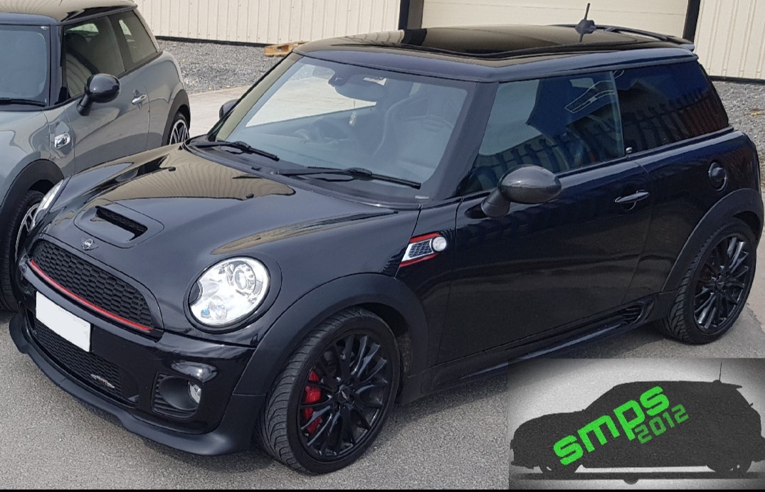 Mini Cooper S JCW, Black Line Window Trim Kit Piano Gloss, Gen 2 R58  Beltline