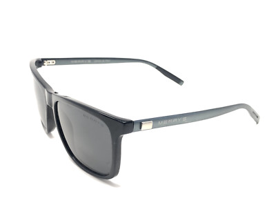 Merry's S8286 Black Slate Grey Polarized Sunglasses Grey Lens 56-16-140 Eyewear
