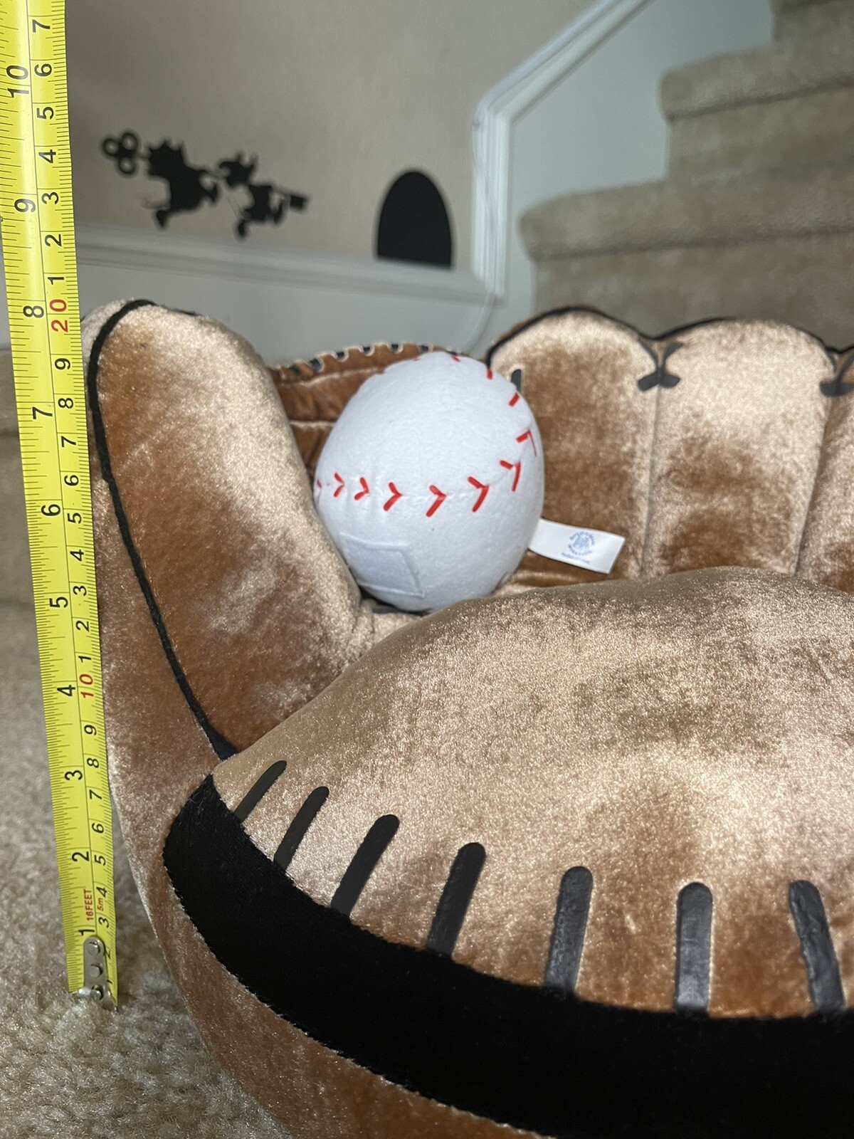 HTF Build A Bear Baseball Glove Chair