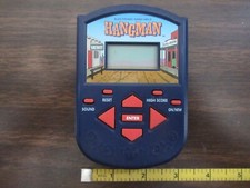 Electronic Hand Held Hangman 1995 Milton Bradley TESTED works great