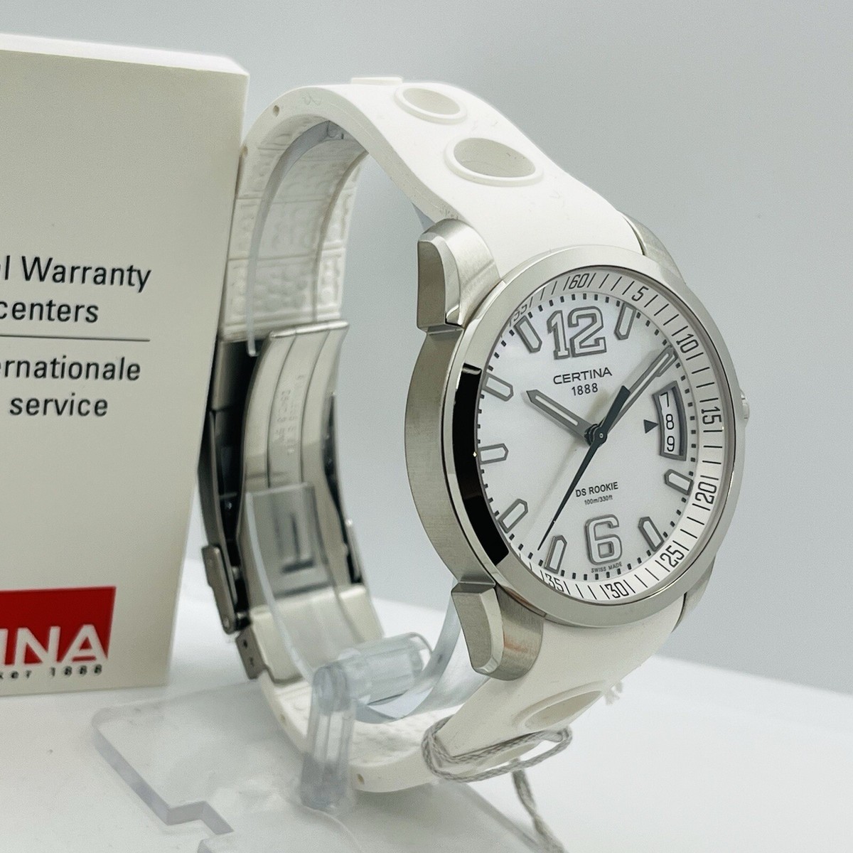 Certina DS Rookie Unisex Steel Sapphire Crystal White MOP Dial