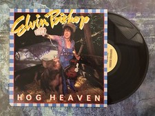 GFA Hog Heaven ELVIN BISHOP Signed Record Vinyl Album PROOF E4 COA